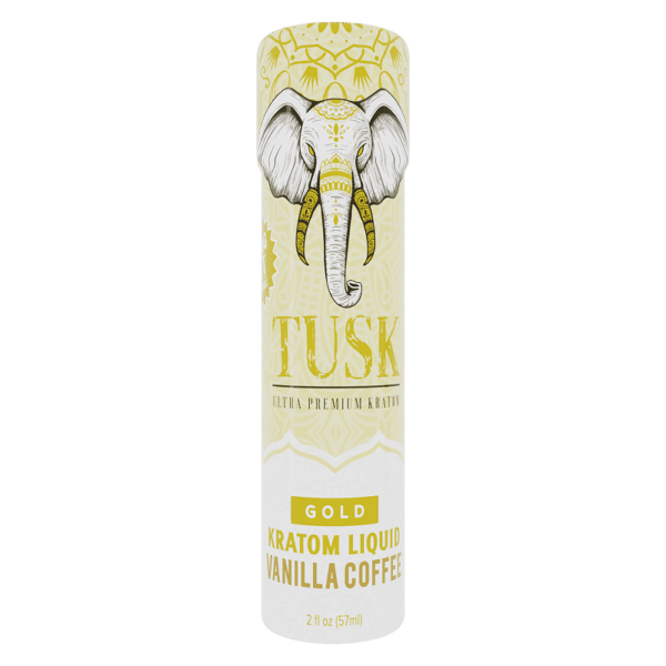 Tusk Vanilla Coffee Gold Kratom Shot