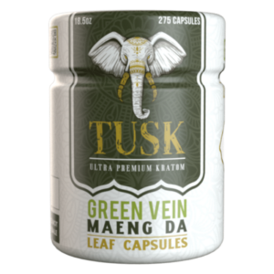 Tusk Green Vein Maeng Da Kratom Capsules