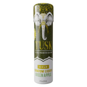 Tusk Green Apple Gold Kratom Shot