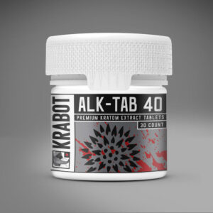 Krabot Alk-Tab40 Kratom Extract Tablets