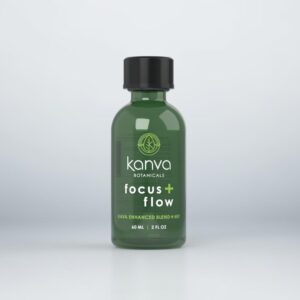 front of bottle of Kanva Focus and Flow Exclusive Deal