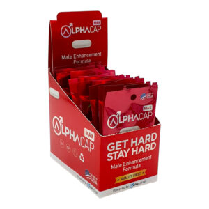 display box for Alpha Max Male Enhancer Capsule (var 1)