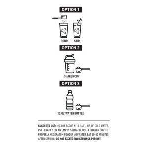 infographic for Krabot Cherry Ice Blended Leaf Powder 240g