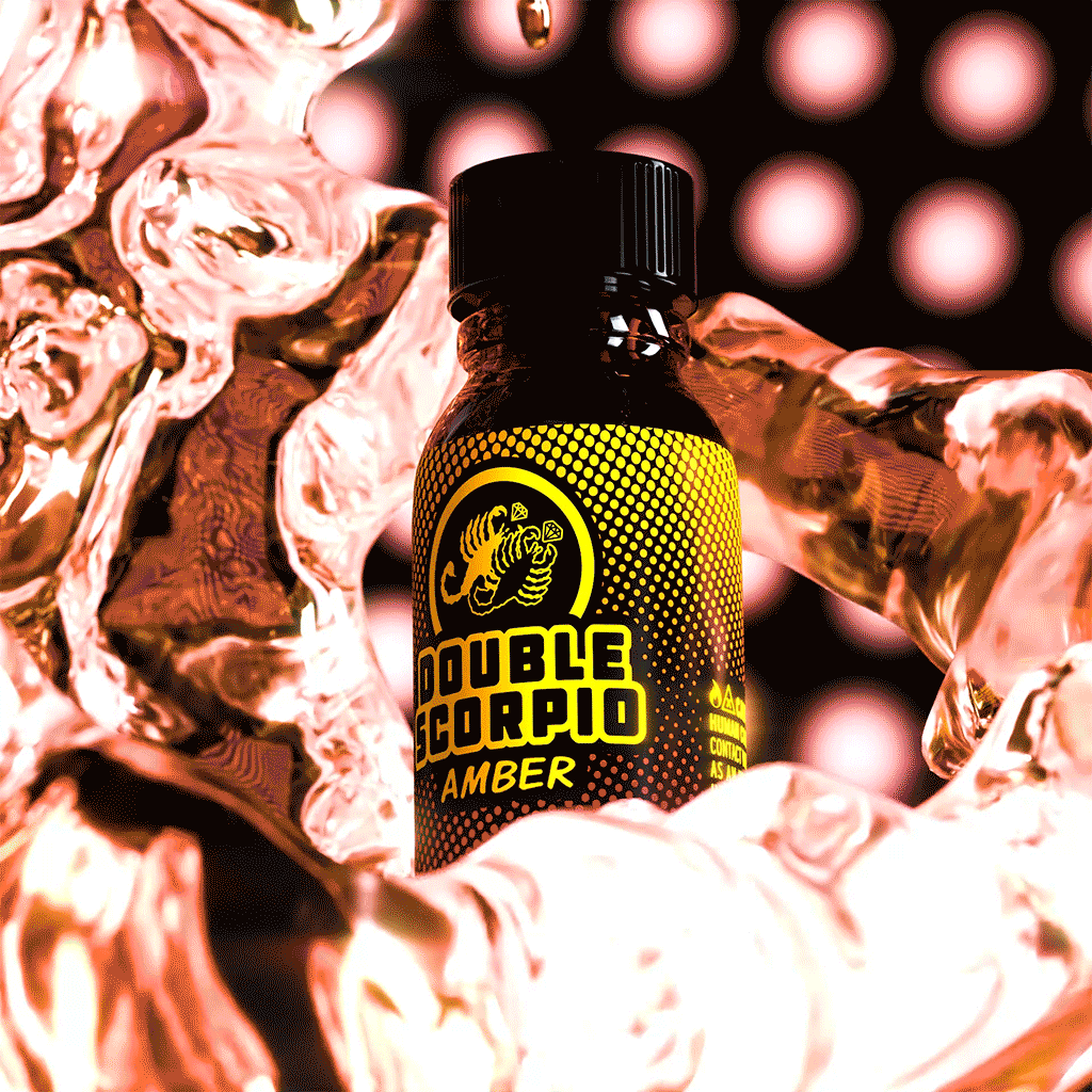 Double Scorpio Amber Tape Cleaner - 10ml
