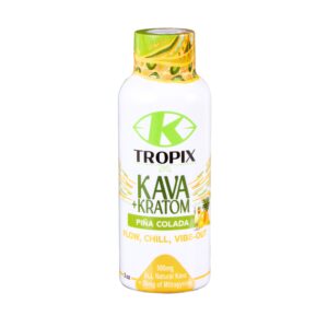 K-Tropix Kratom and Kava Shot Pina Colada 500mg