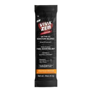 VIVAZEN Kratom Blend 20mg MIT - Valencia Orange