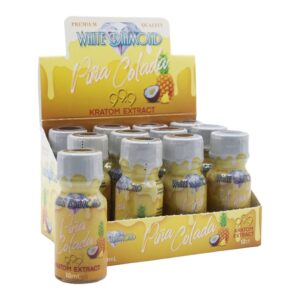 White Diamond 99.9 Pina Colada Extract Kratom Shot