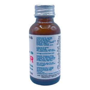 side of bottle of Athena's Elixir Kratom Kava Shot 50mg Kratom 300mg Kava (var 1)