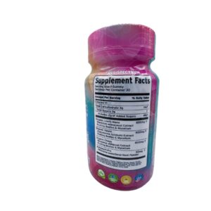 supplement facts for Royal Mushroom Brain Health Mushroom Mix Pineapple