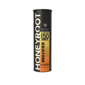 single pack of Honeyroot Blackout Kratom Shot 220mg MIT 10mL