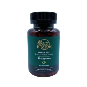 Kats Botanical Green Bali Kratom Capsules