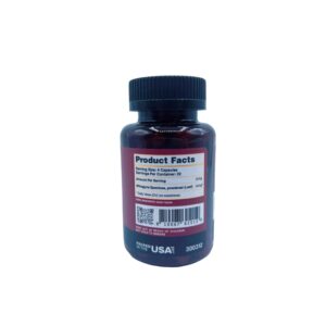 product facts for Kats Botanical Red Maeng Da Kratom Capsules