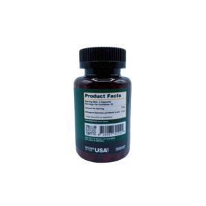 product facts for Kats Botanical Spacebird Kratom Capsules