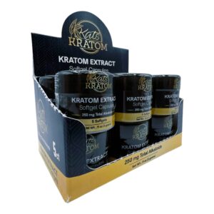 Kats Kratom Extract Softgel Capsules