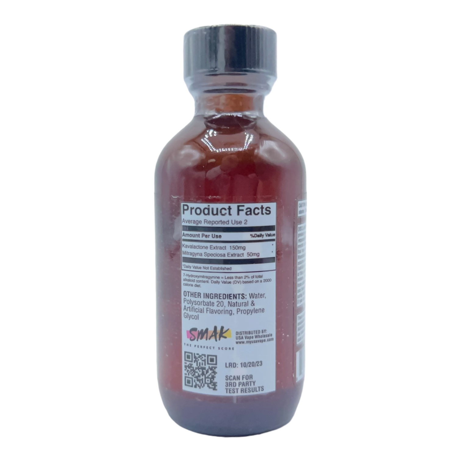 Let's Chill Kratom & Kava Pom Berry - 60mL