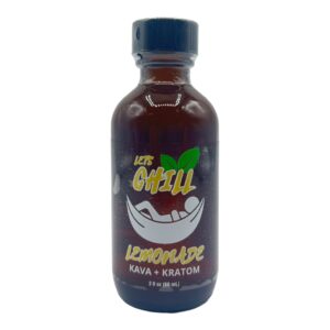Lets Chill Kratom Kava Lemonade Shot