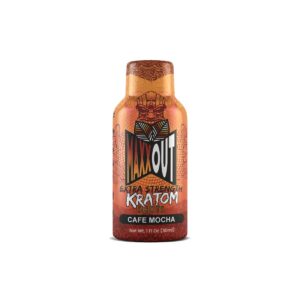 Maxxout Kratom Cafe Mocha Shot