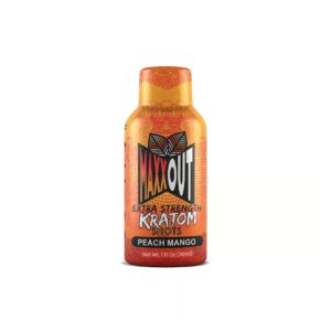 Maxxout Kratom Peach Mango Shot