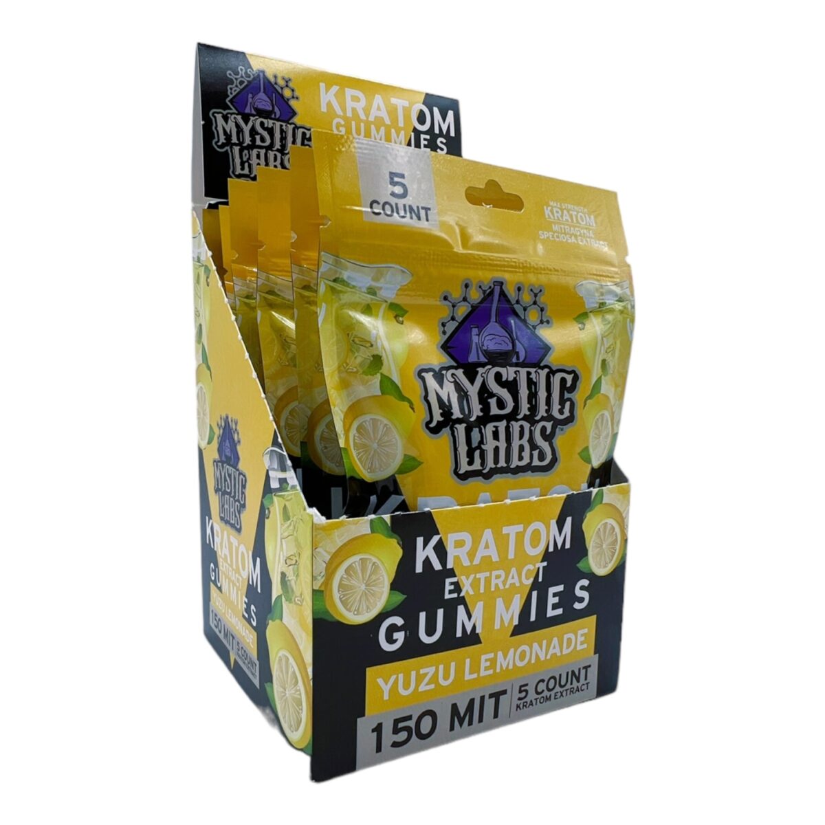 Mystic Labs Kratom Gummies Yuzu Lemonade