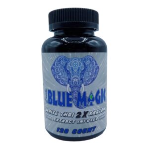 Blue Magic White Thai 2X Kratom Capsule