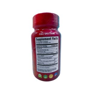 supplement facts of Royal Mushroom Better Sleep Reishi Gummies Apple