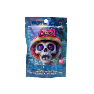 Trippin Ballz Mushroom Gummies Blueberry