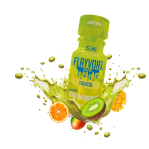 Flayvorz Kratom Shot Tropical 155 MIT
