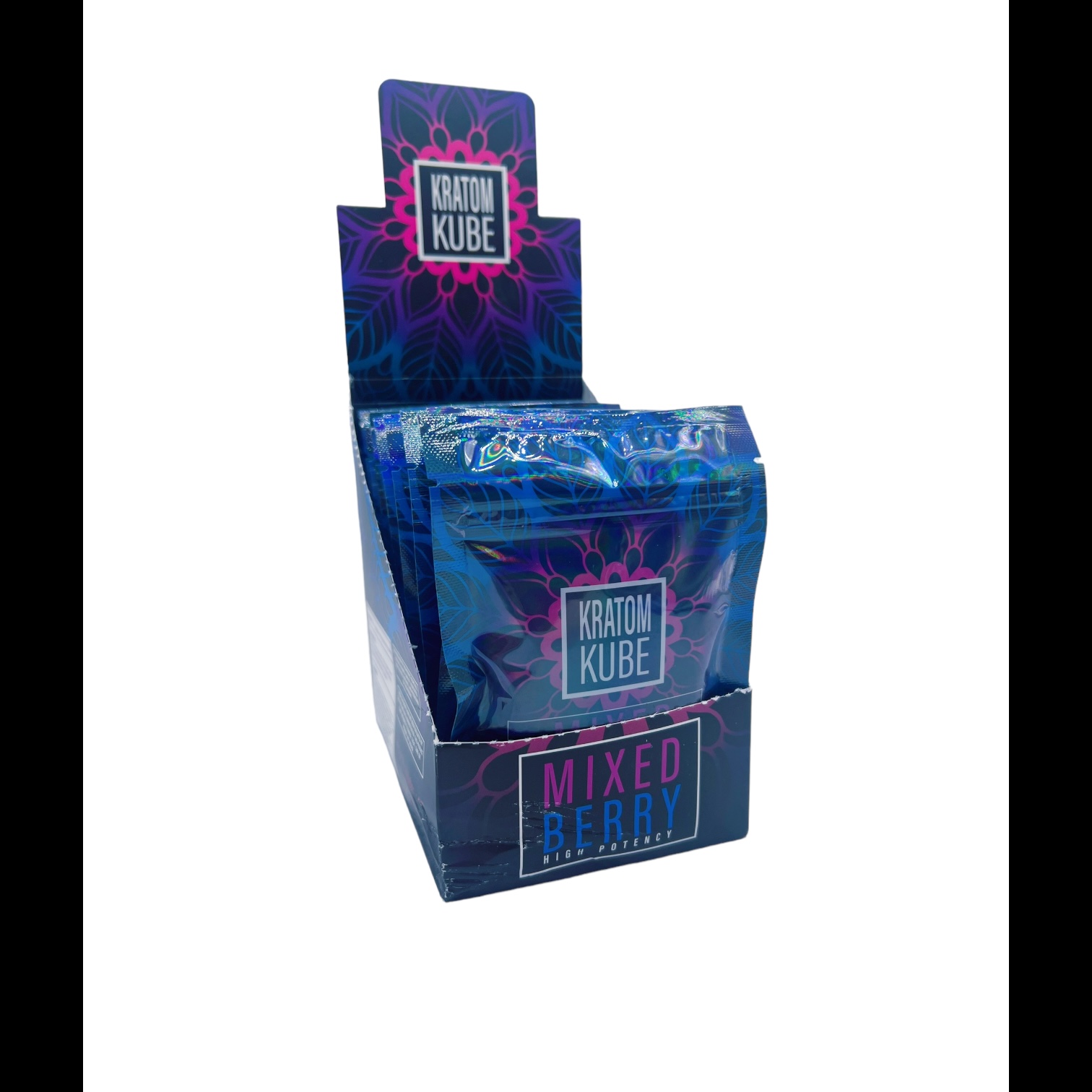 Kratom Kube Mixed Berry Gummies