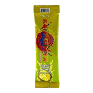 front of packet of cup of Kratomyx Pineapple Kratom Extract Powder