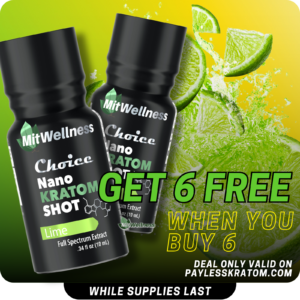 Mit Wellness Choice NANO Lime Kratom Shot - 10ml DEAL