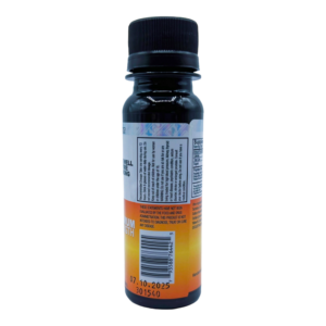 back of bottle MaxFuel Shooter - 89mL - Mango Pineapple ( var 1)