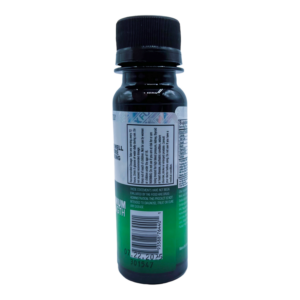 back of bottle of MaxFuel Shooter - 89mL - Tropical Fruit