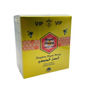 front of box of Royal Honey 22G