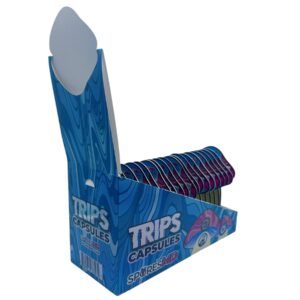 back of display box of Spores MD Nootropic Capsules