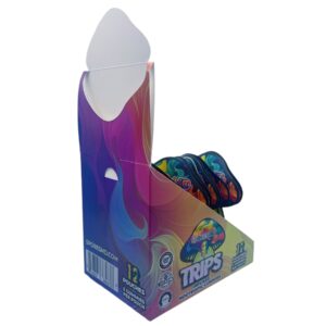 back of display box for Spores MD Nootropics Fruit Loopy Gummies