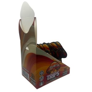 back of display box for Spores MD Nootropics Orange Dream Gummies