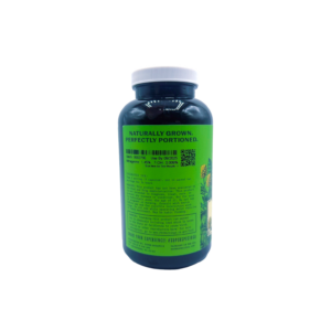 back of bottle of Super Speciosa Kratom Capsules Green Maeng Da