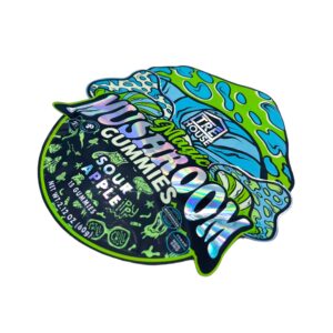 single pack of Tre House Sour Apple Magic Mushroom Gummies