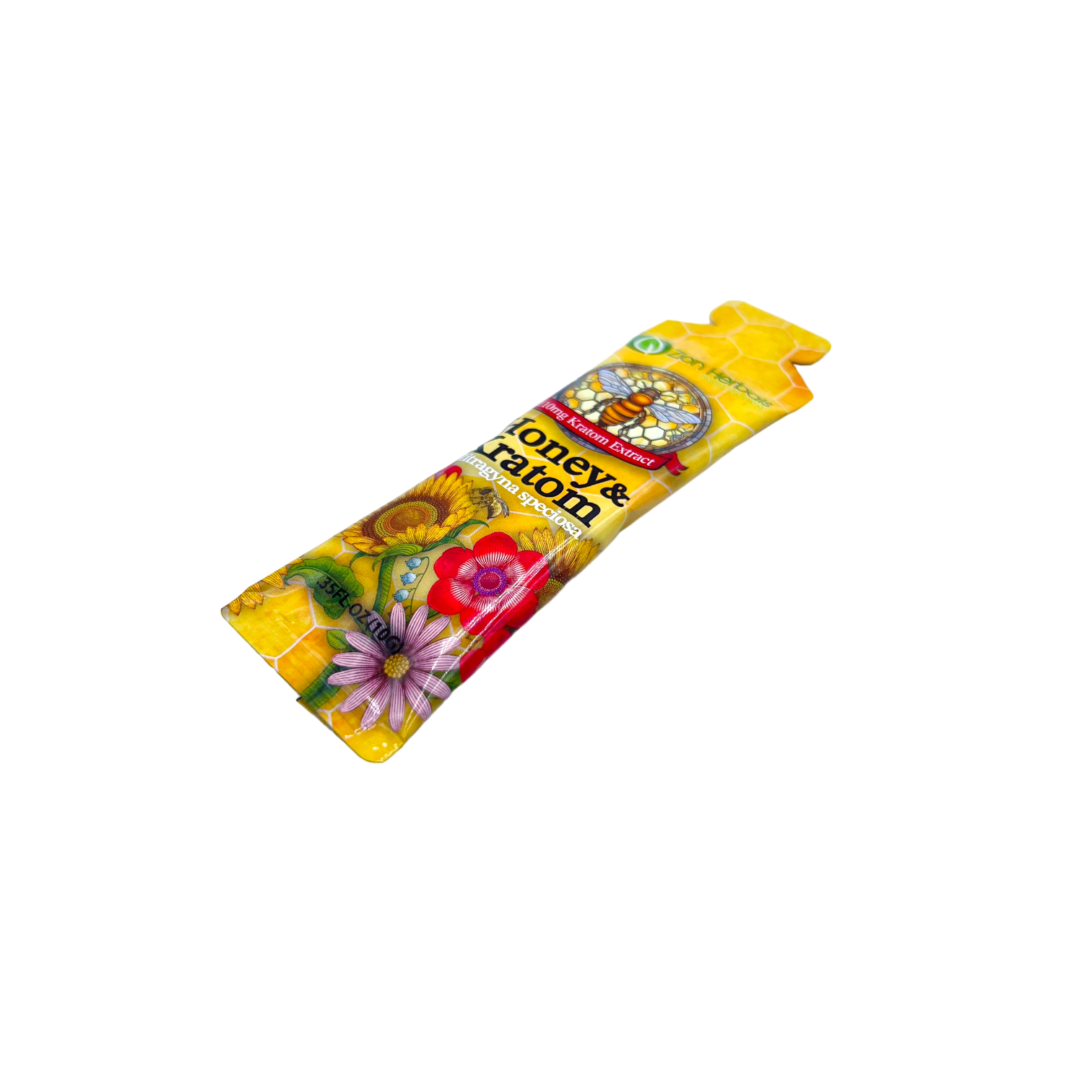 single package of Zion Herbals Honey and Kratom 10G