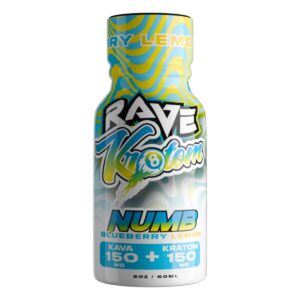 Rave Kratom Kava Numb Shot