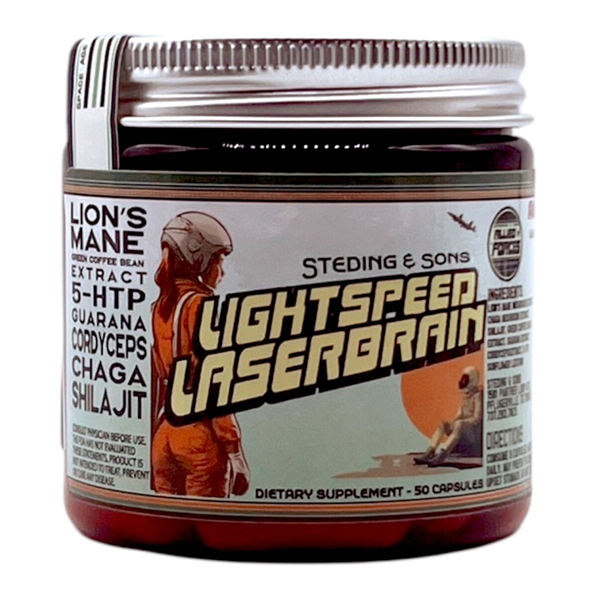 Allied Forces Caps Lightspeed Laserbrain