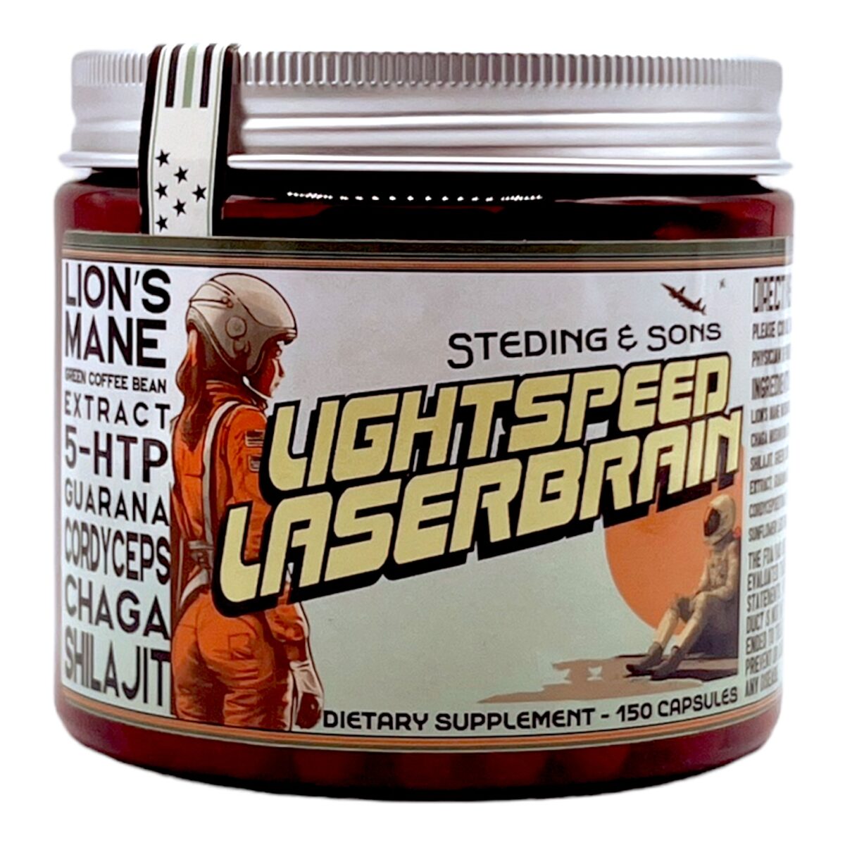 Allied Forces Caps Lightspeed Laserbrain