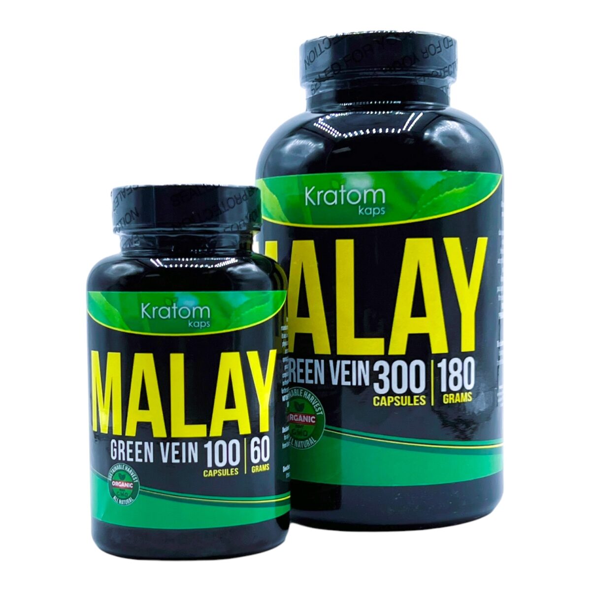 Kratom Kaps Malay Capsules Green Vein