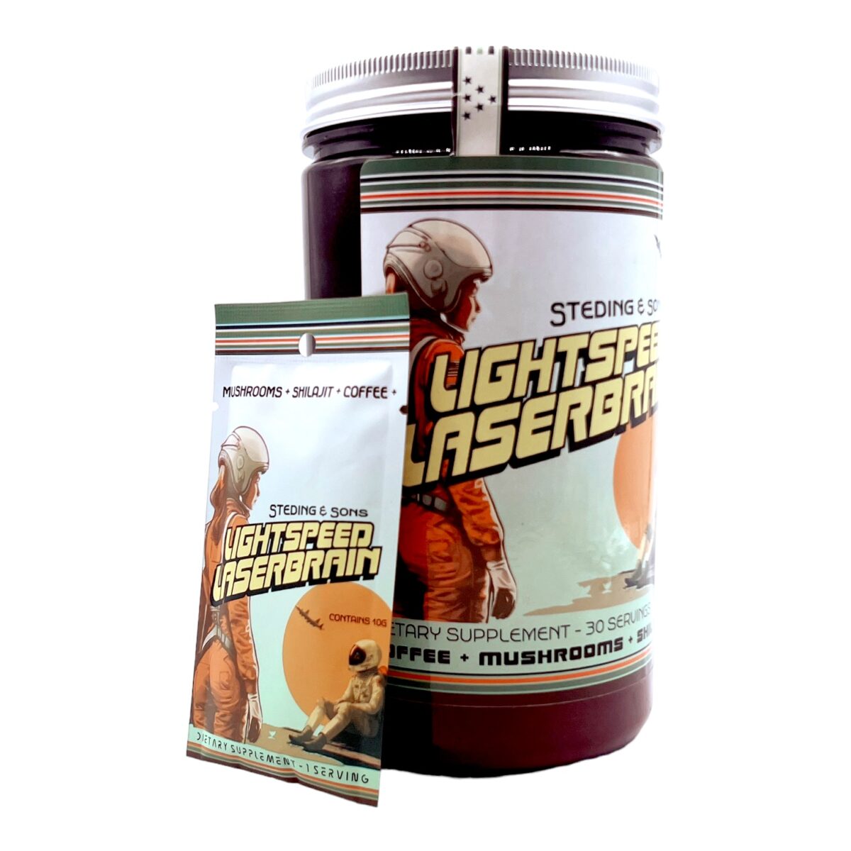 1836 Kratom Allied Forces Lightspeed Laserbrain