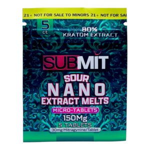 Submit Sour Nano Kratom Melts Green