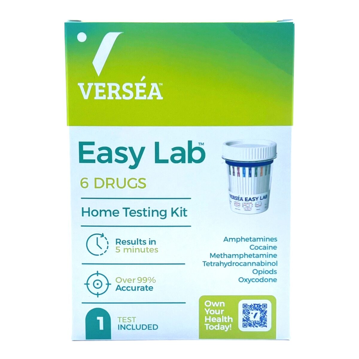 Versea Versea Easy Lab 6 Drug Testing Kit