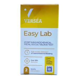 front of box of Versea Fecal Occult Blood Test (var 1)