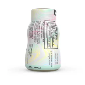 back of bottle of Xtreme Speciosa Nano Kratom Shot 160mg 12mL