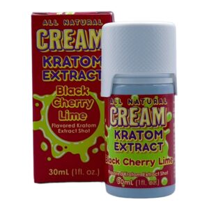 Cream Kratom Black Cherry Lime Shot
