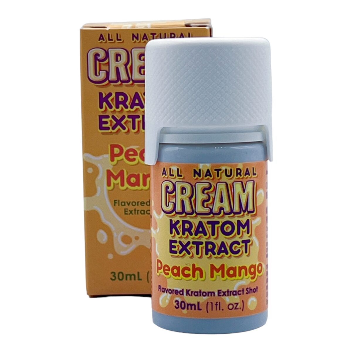 Cream Kratom Peach Mango Shot